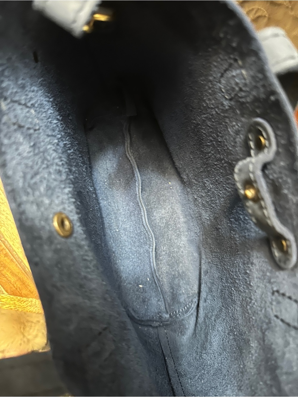 Portland Leather Deep Water Mini Crossbody Tote - Picture 5 of 5